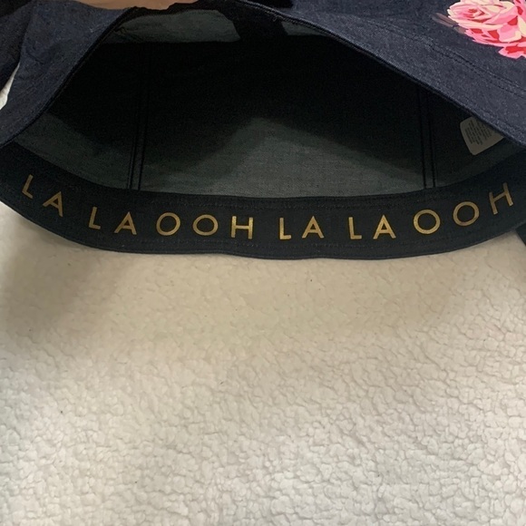 𝅺Kate Spade BROOME STREET ROSE FLORAL DARK JEAN DENIM JACKET - Picture 9 of 10